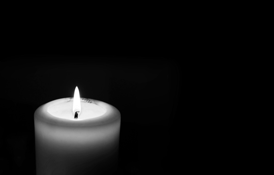 lit candle