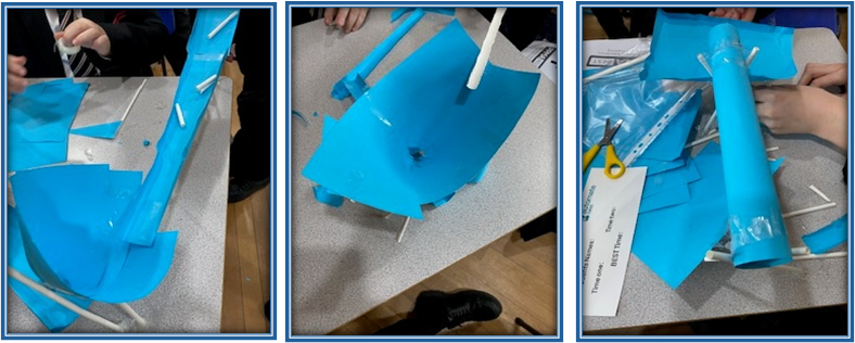models made by the students